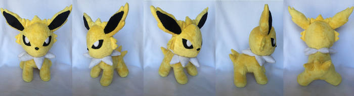 Minky Jolteon Plushie by Ami-Plushies