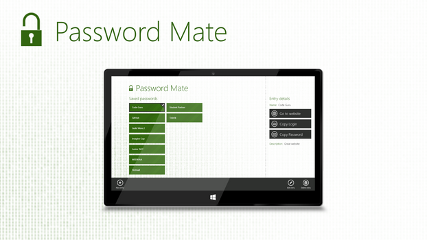 Password Mate Concept App