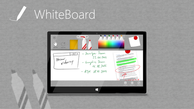 White Board Concept App