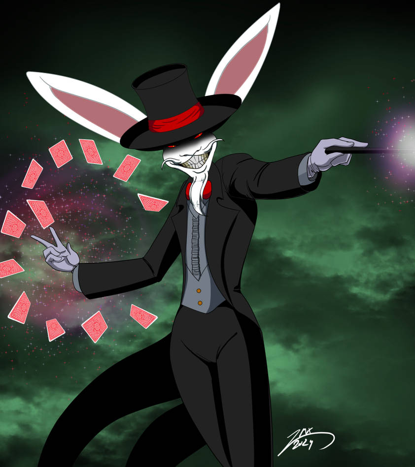 Closer to Concept: The Black Magic Rabbit by ZDMCreations on DeviantArt