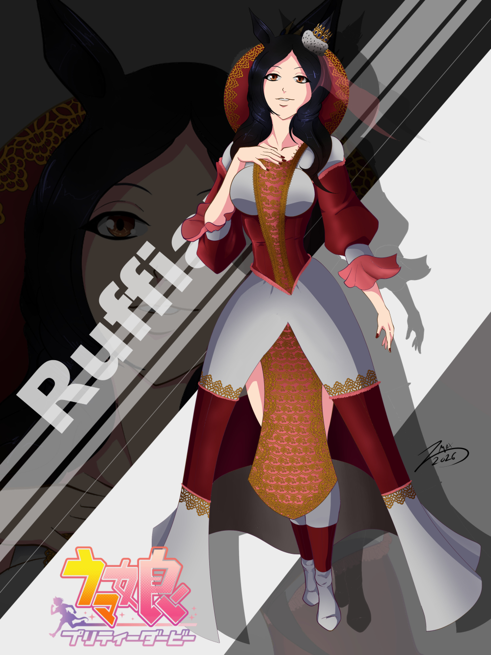 Deviantart Ruffian Umamusume USA: Ruffian by ZDMCreations on DeviantArt