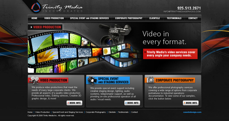 Trinity Media Website