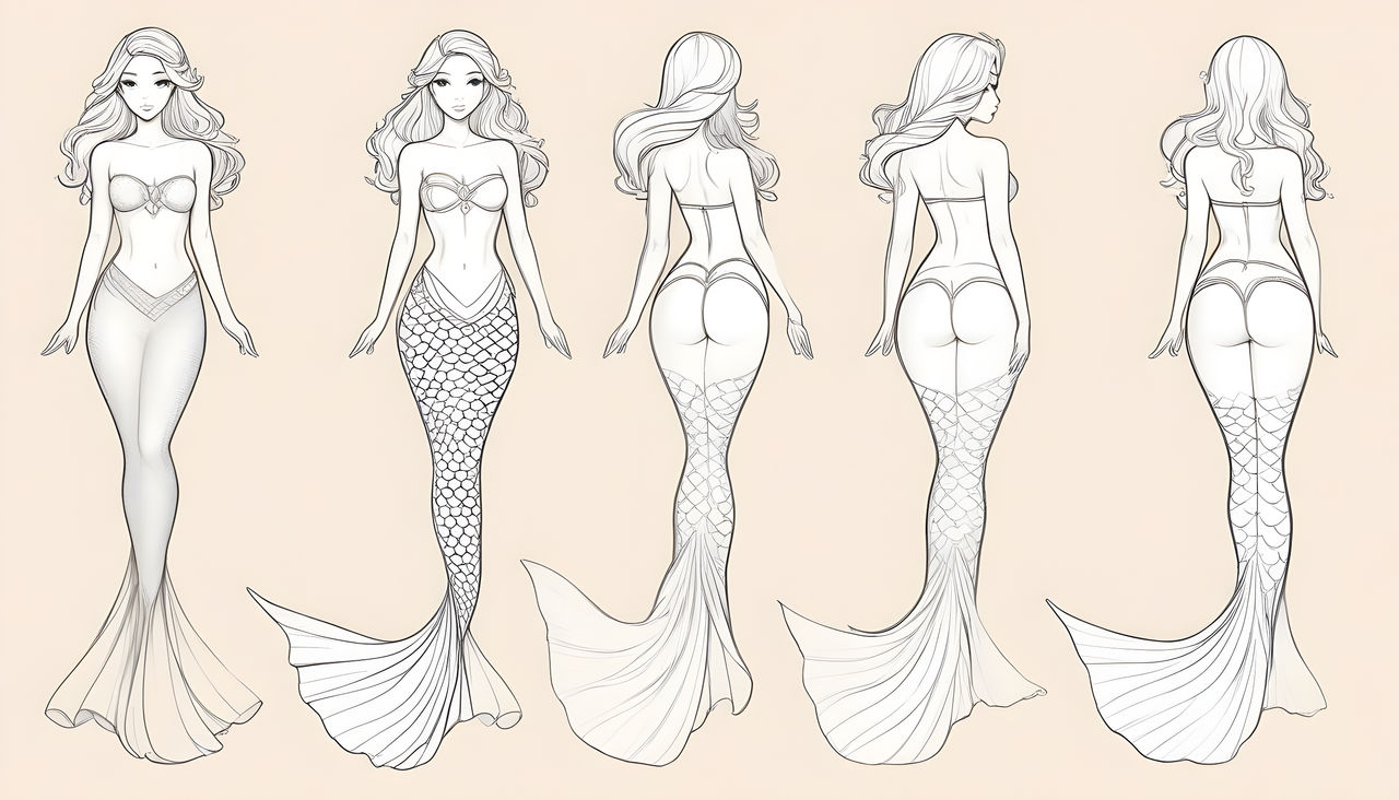 Mermaid Visualisation Mermaid concept art #9 by malkovicht1949 on DeviantArt