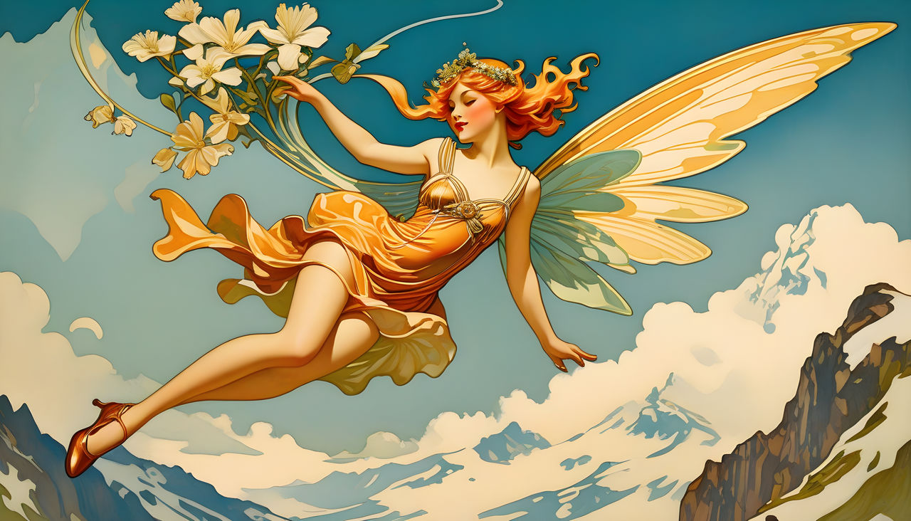 Fairy Rear Perspective Fairy pose study #11 by malkovicht1949 on DeviantArt