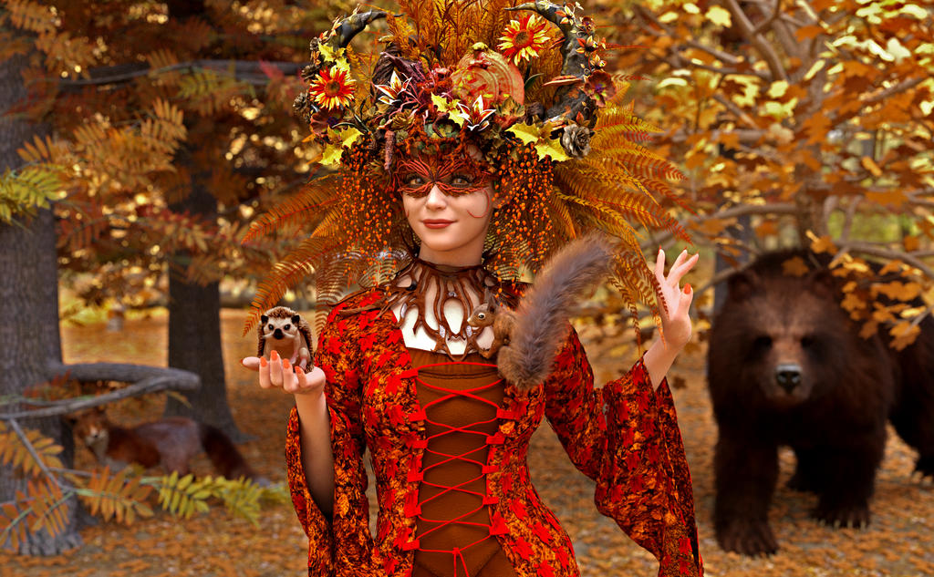 Deviantart Fall The Arrival of Autumn by Fae3D on DeviantArt
