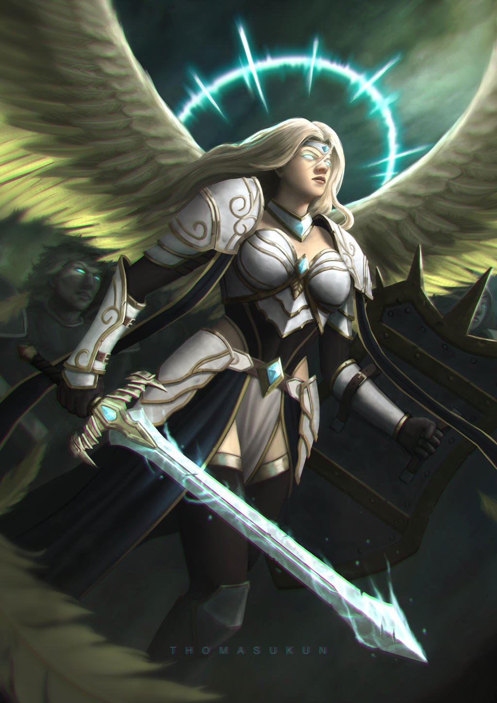 Angelic Rogue Angelic Charge by thomasukun on DeviantArt
