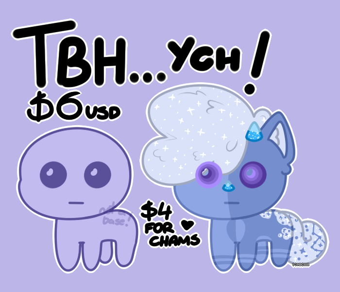 TBH CREATURE YCH !! OPEN+UNLIMITED by 1-800-HEAPASS on DeviantArt