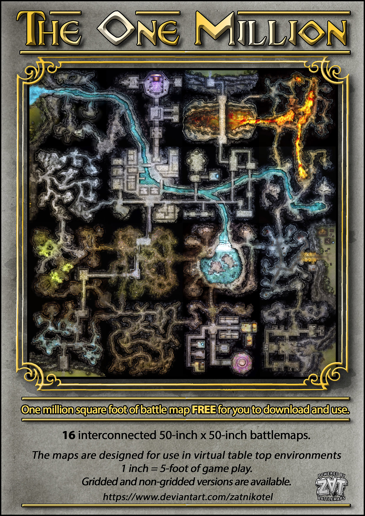 The One Million 1 Million Square Foot Of Battle Map Free Arts Crafts D D Beyond General D D Beyond Forums D D Beyond
