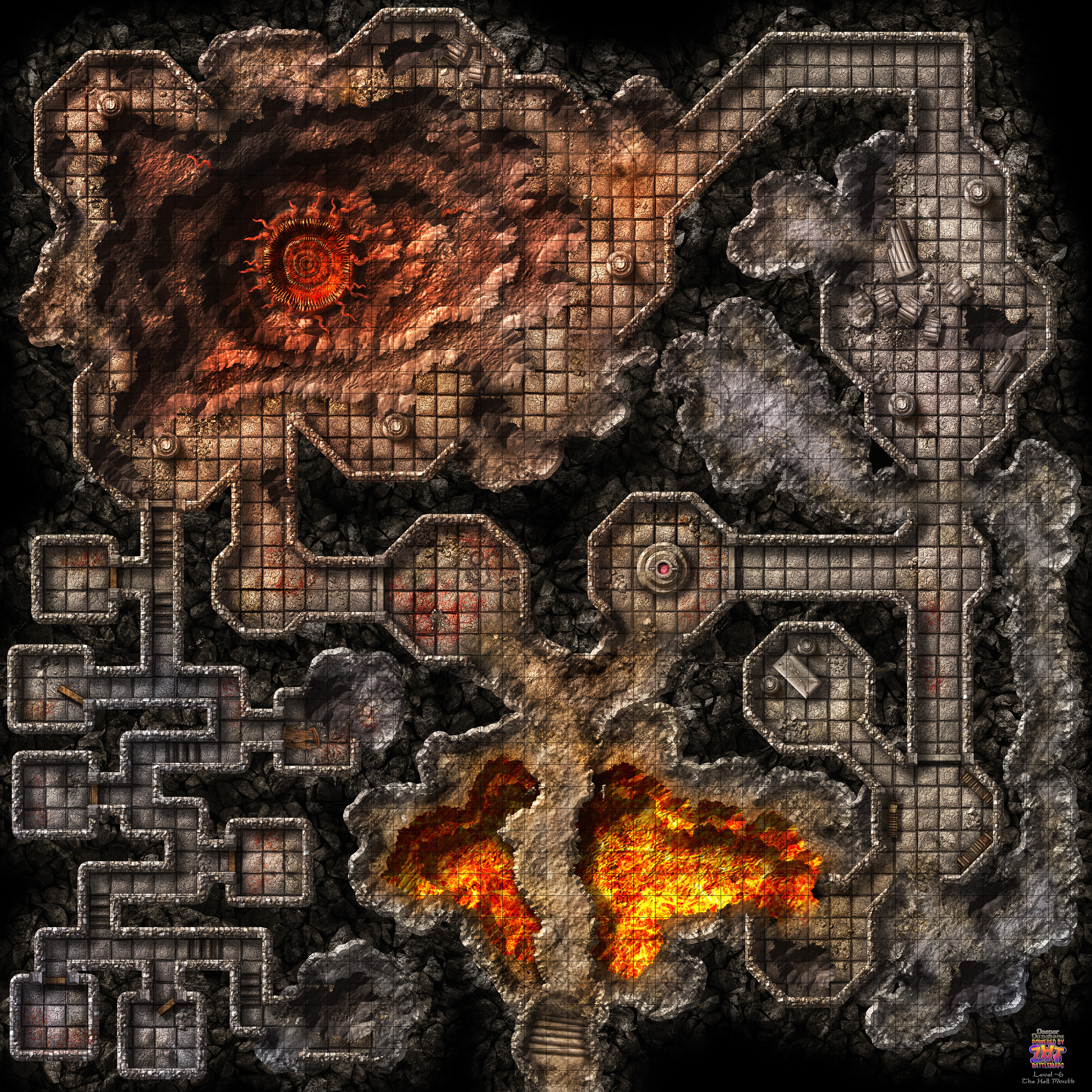 Deep L6 The Hell Mouth Grid Vtt By Zatnikotel On Deviantart Deep L6 The Hell Mouth Grid Vtt By Zatnikotel On Deviantart