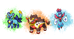 Korza Starters [commission]