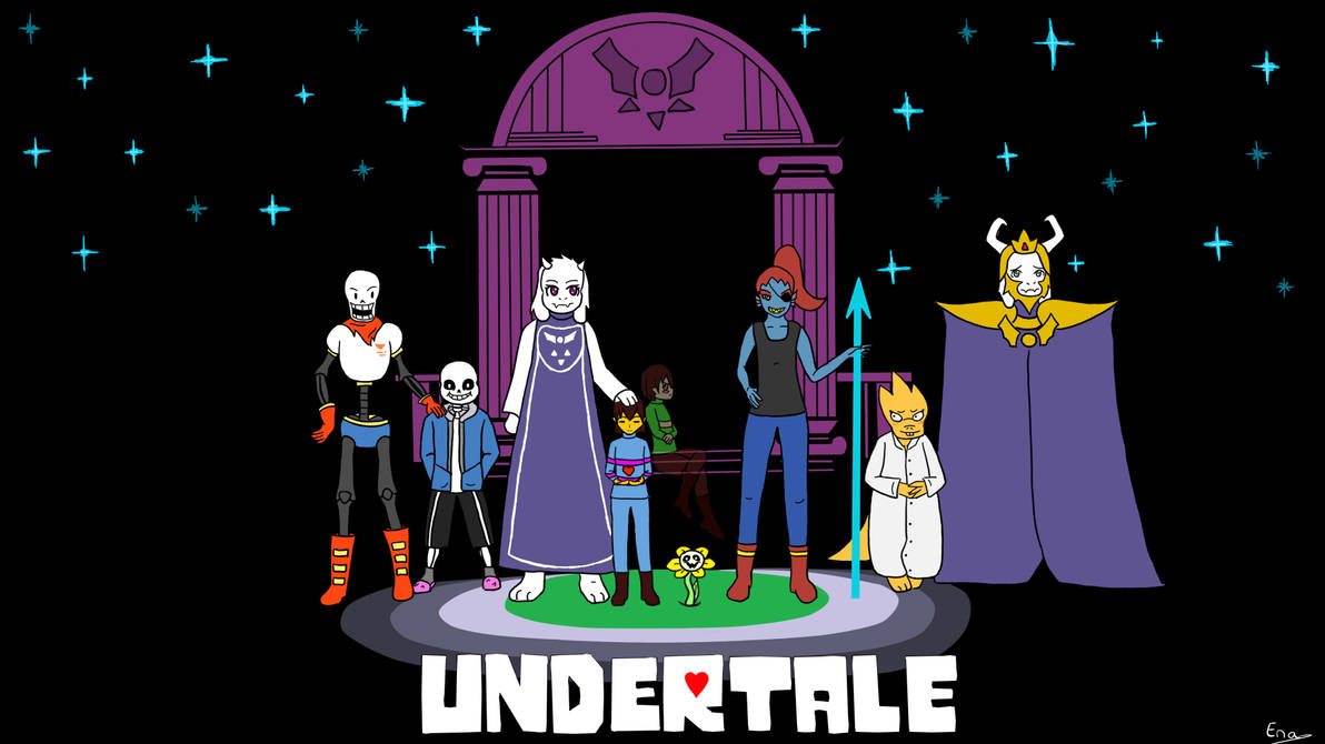 Undertale Fan art by enagrom91 on DeviantArt