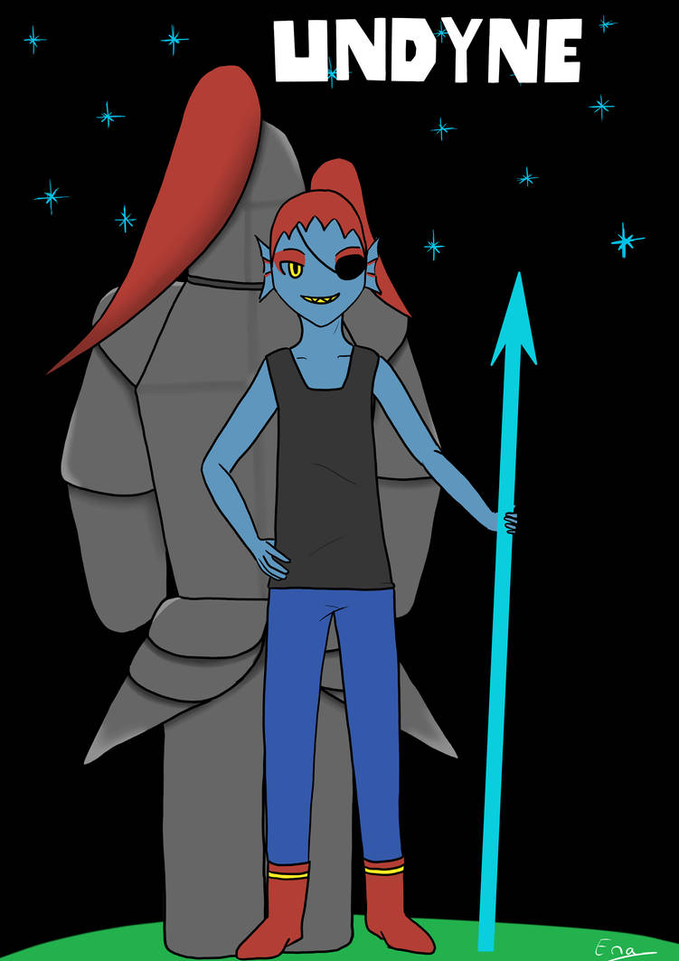 Fan art undertale : Undyne by enagrom91 on DeviantArt