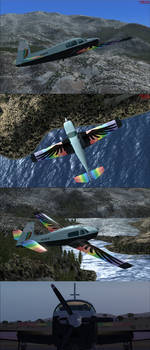 Rainbow Dash Mooney Bravo FSX Livery