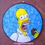 Homer Simpson Embroidery