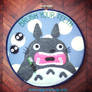 Totoro Brush Your Teeth Embroidery