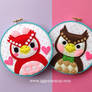 Animal Crossing Celeste and Blathers Hoops