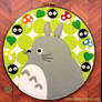 My Neighbor Totoro Embroidery Hoop