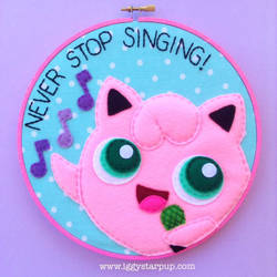 Jiggly Puff Never Stop Singing Hoop