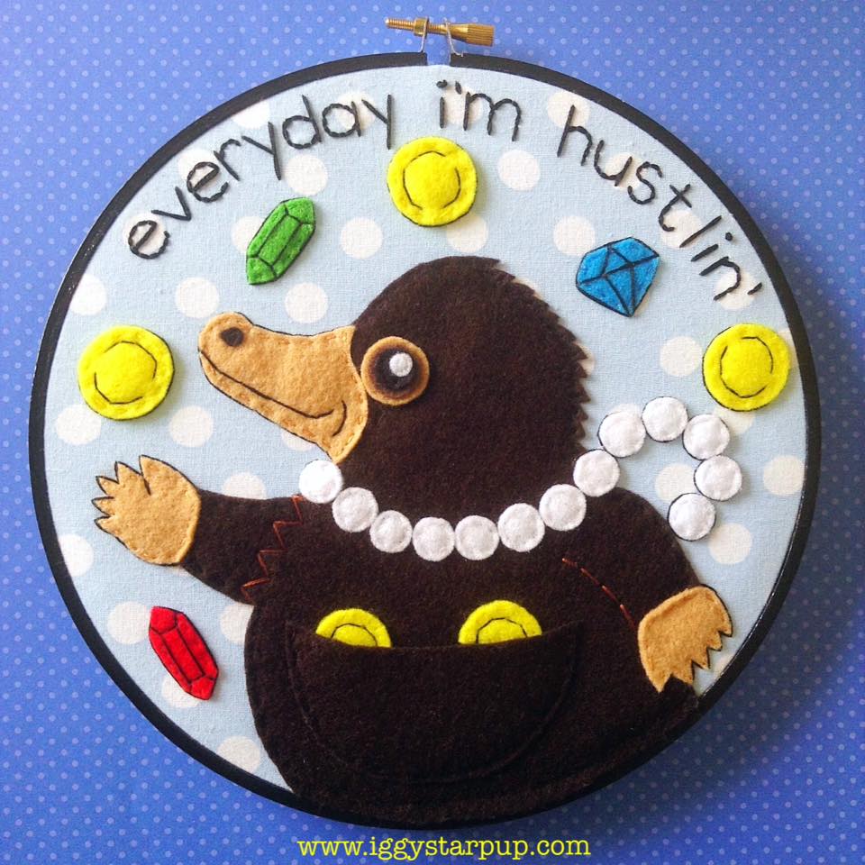 Niffler Embroidery