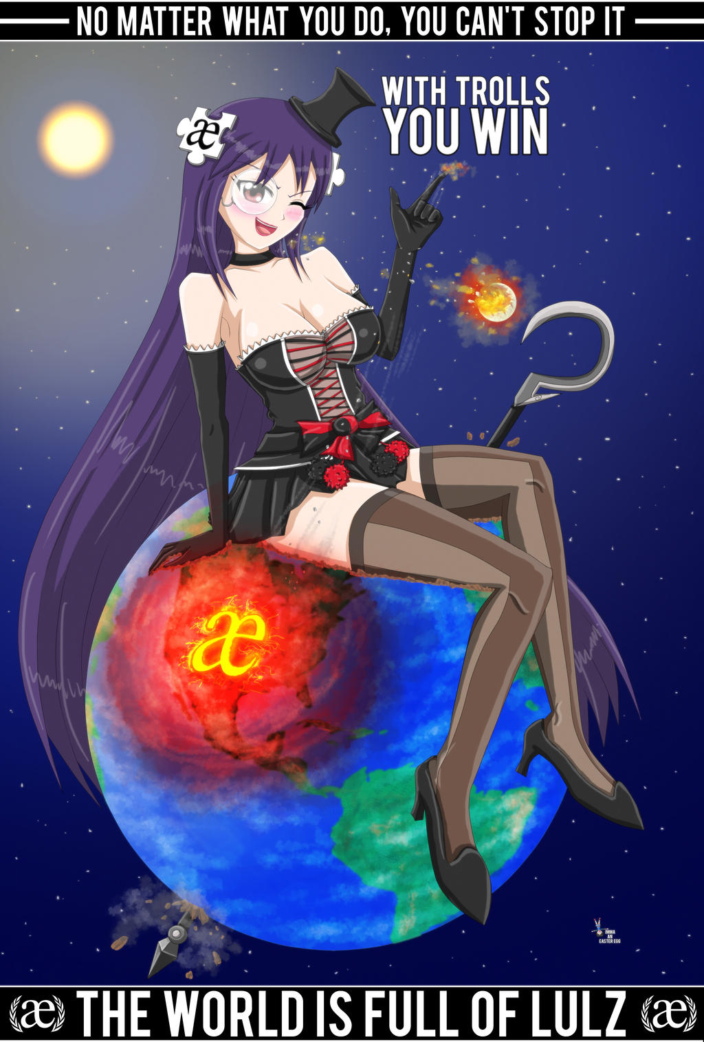 Encyclopedia Dramatica World Poster by THEDAIBIJIN on DeviantArt