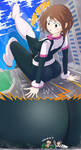 MHA Uravity's Butt Smash by THEDAIBIJIN