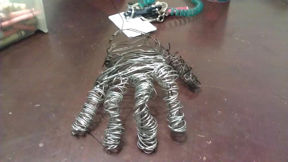 Wire Hand Sculpture by JMFairyTailfan on DeviantArt