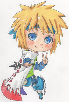 Chibi Minato, the Yondaime Hokage