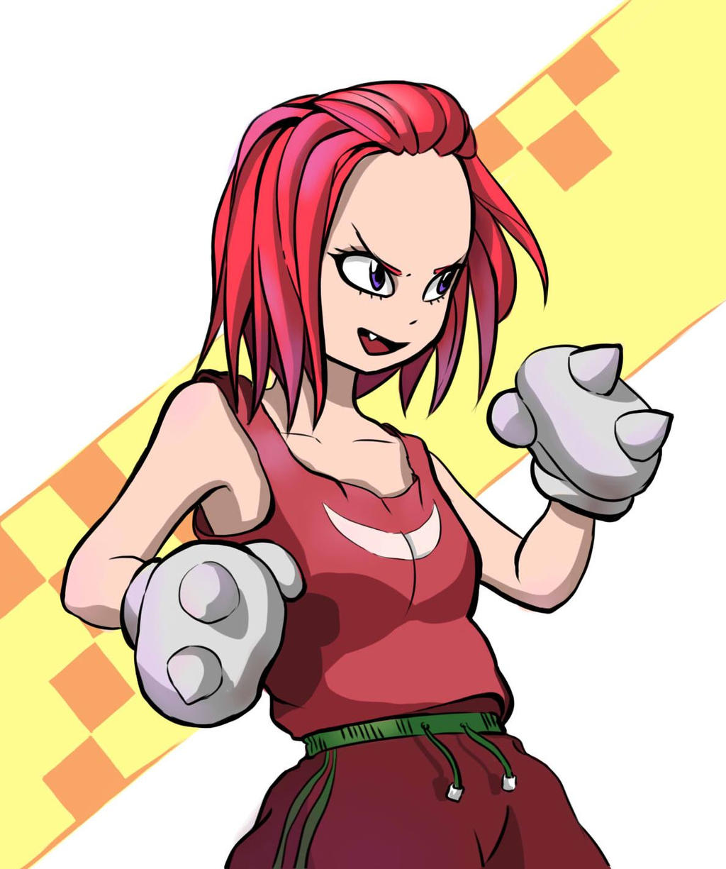 Knuckles the Echidna (Fem)