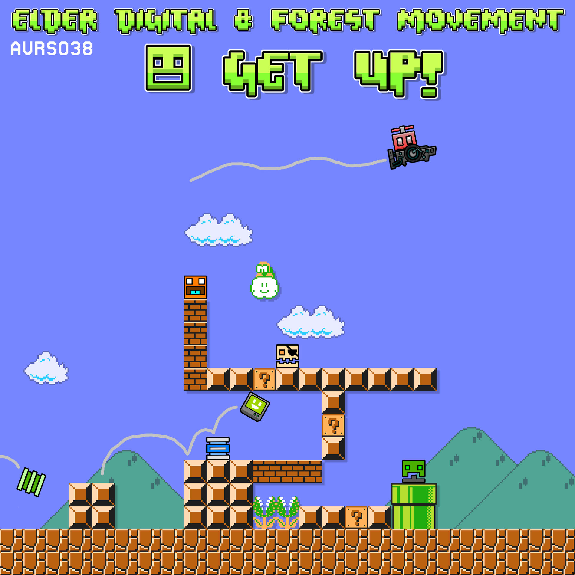 Get Up! (AVRS Release + Multi-Crossover Art) by ChannelForty1 on DeviantArt