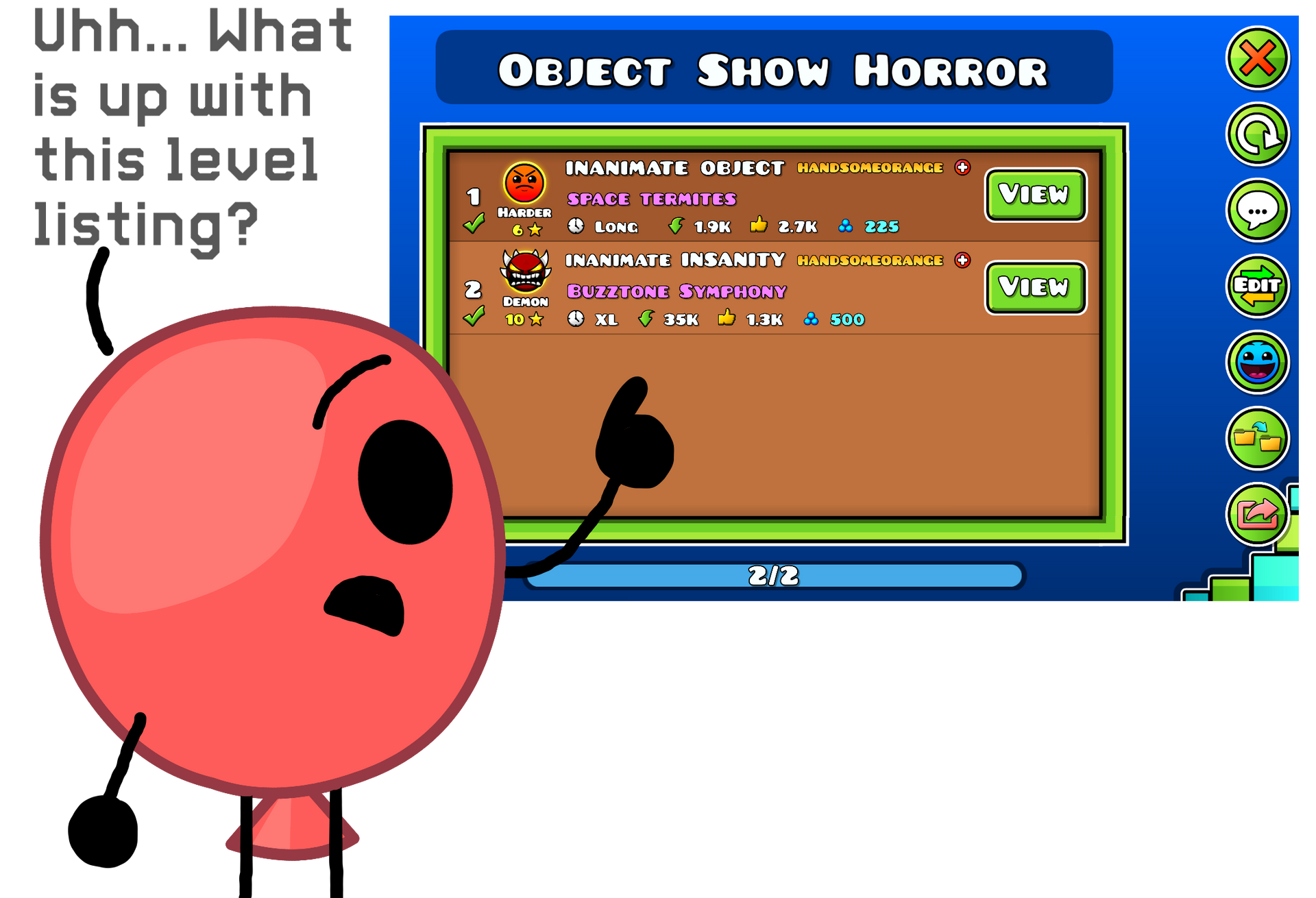 So I Created a Real Object Show List by ChannelForty1 on DeviantArt