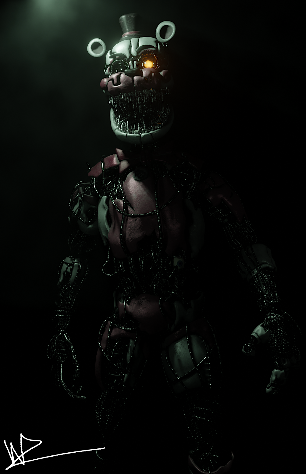 FNAF 6 Molten Freddy full body by Enderziom2004 on DeviantArt