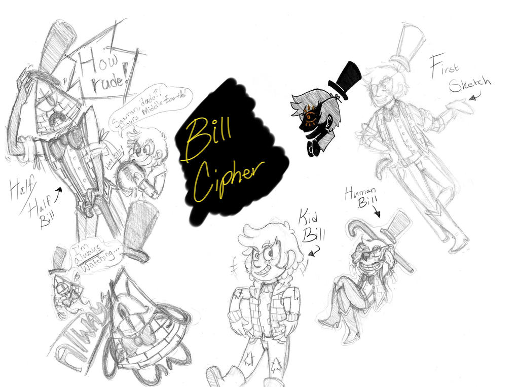 Gravity Falls: Bill Cipher by BlueRoseFox on DeviantArt