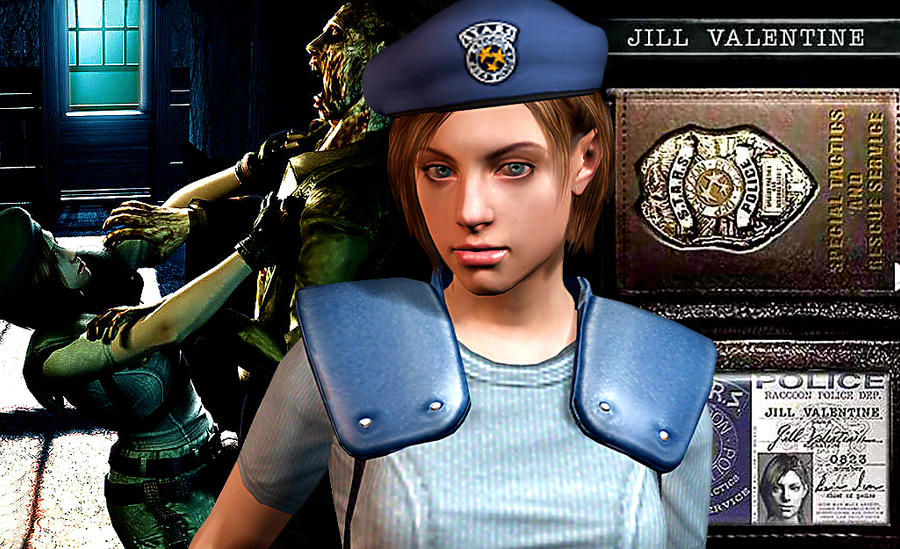 Jill Valentine - Resident Evil 1~ by xJillValentinex on DeviantArt