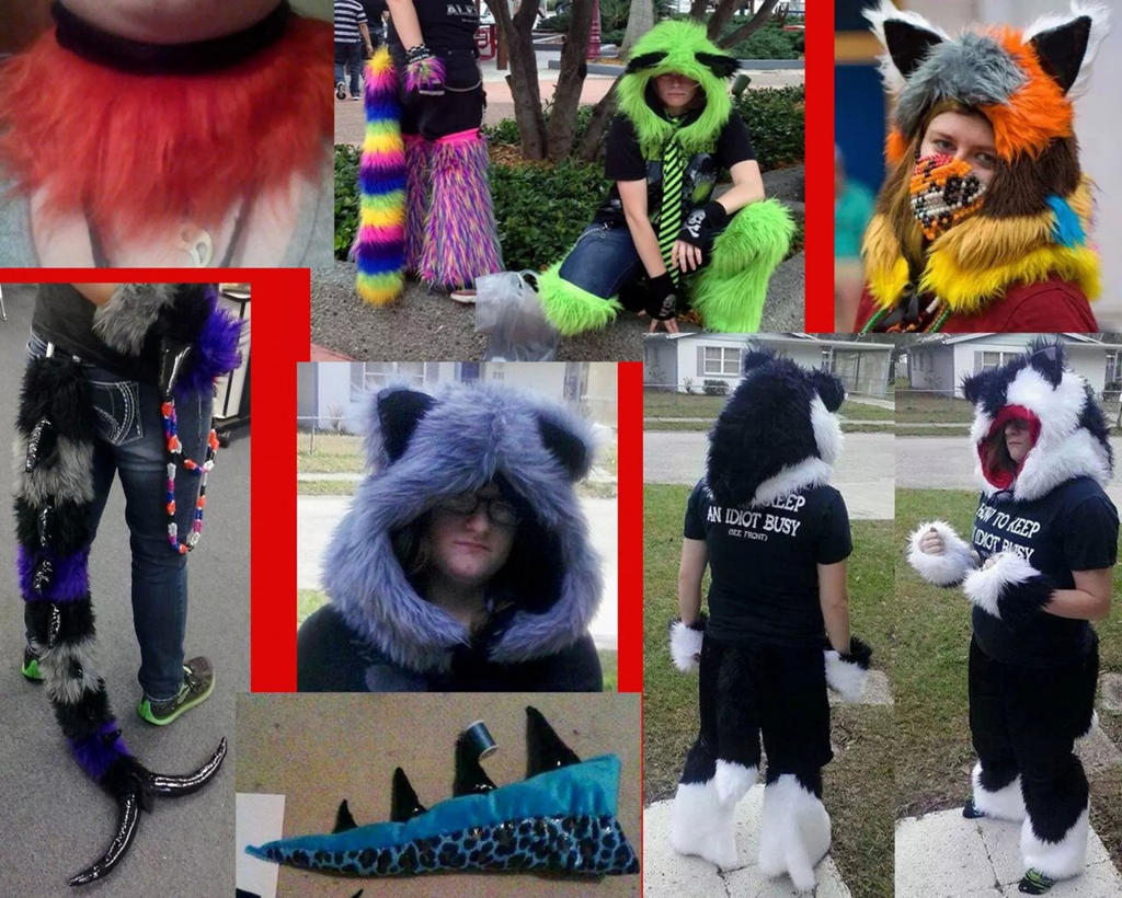 Fur Raves furry raver sets by Ragethewolf1 on DeviantArt