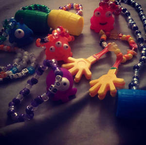 Kandi singles with fun charms