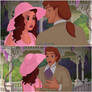 Disney- Belle and Adam as The Princess Diaries 2