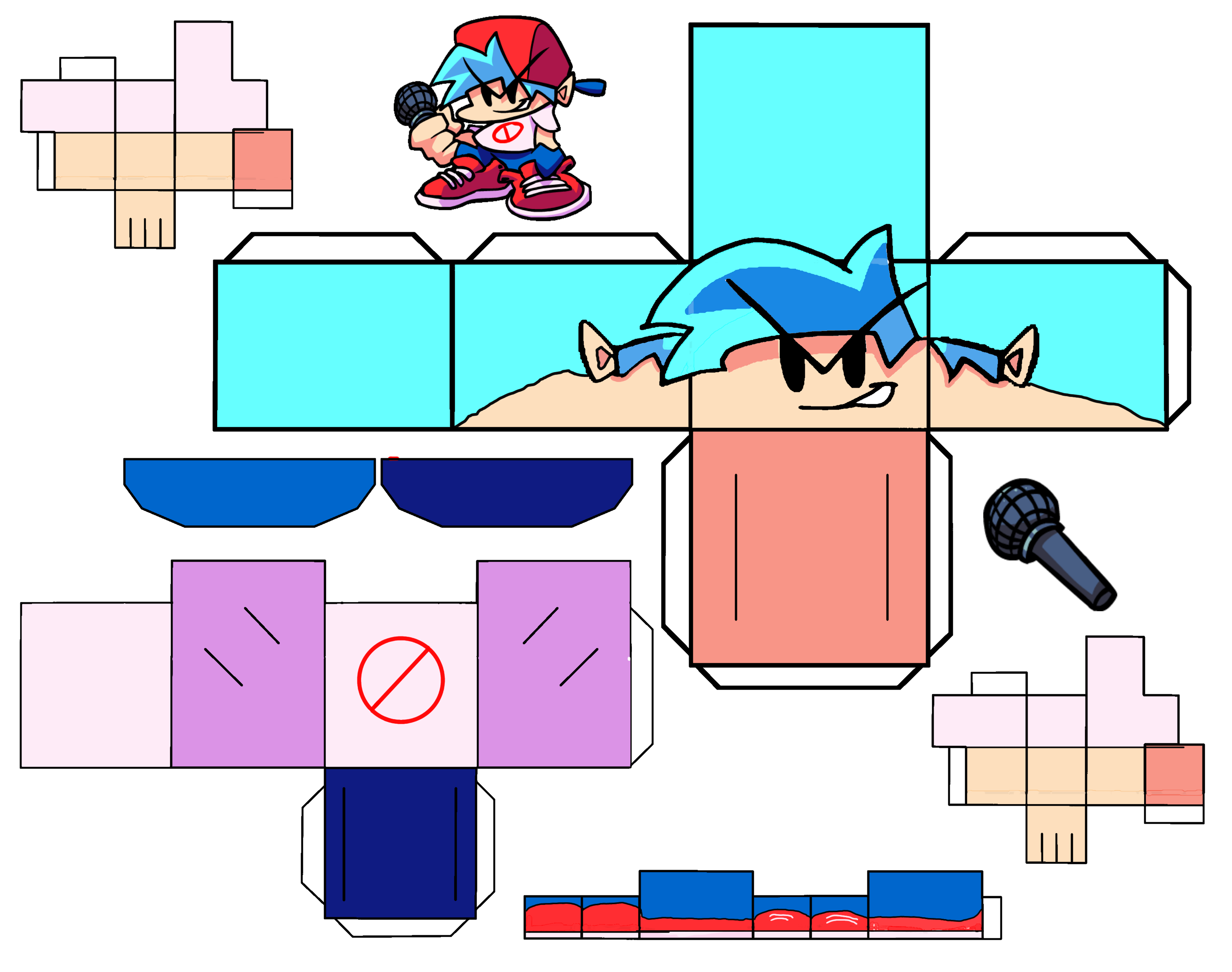 Toy Bf (v2) Friday night funk boyfriend cubeecraft part 1 by coolbeanslollol ...