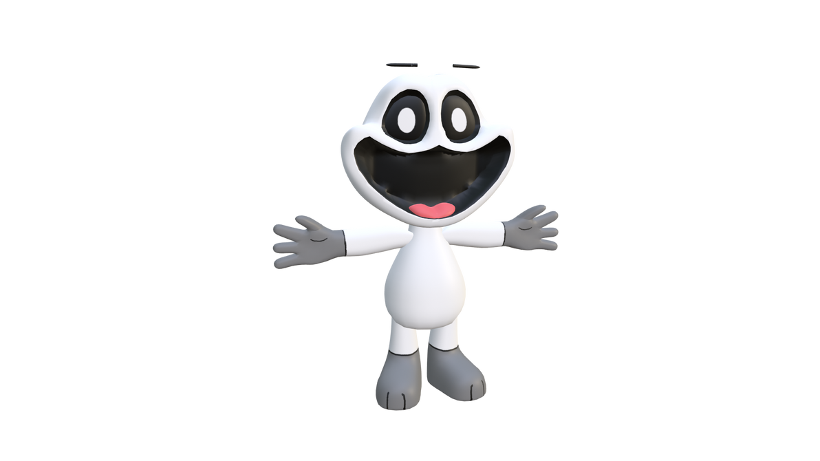 Smiling Critters Renders Smiling Critters WIP 3d Model (12/13/2023) by coolbeanslollol on DeviantArt