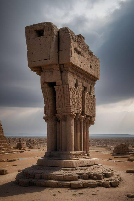 Archaic Structures Ancient structure by SKChaturesh on DeviantArt