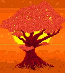 Pixeltober (2021) Day 3 - Tree