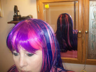 Twilight sparkle wig