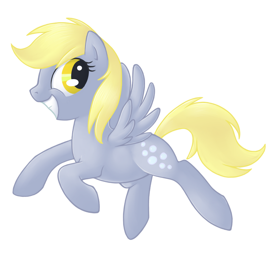 Derpy as seen on previous pic by Tenchi-Outsuno on DeviantArt