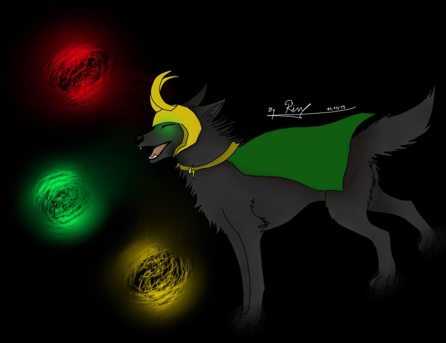 Loki wolf form (avengers) by RinecYukimura on DeviantArt
