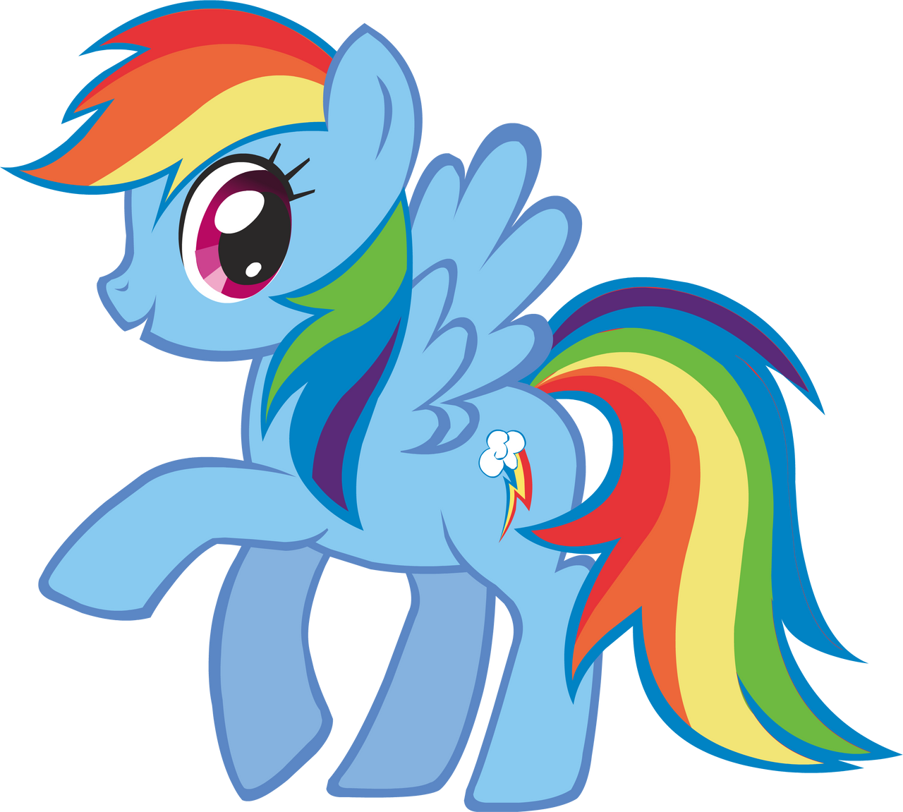 Steven Dash Rainbow Dash (Friendship Is Magic) by StevenAngelZammatore on DeviantArt