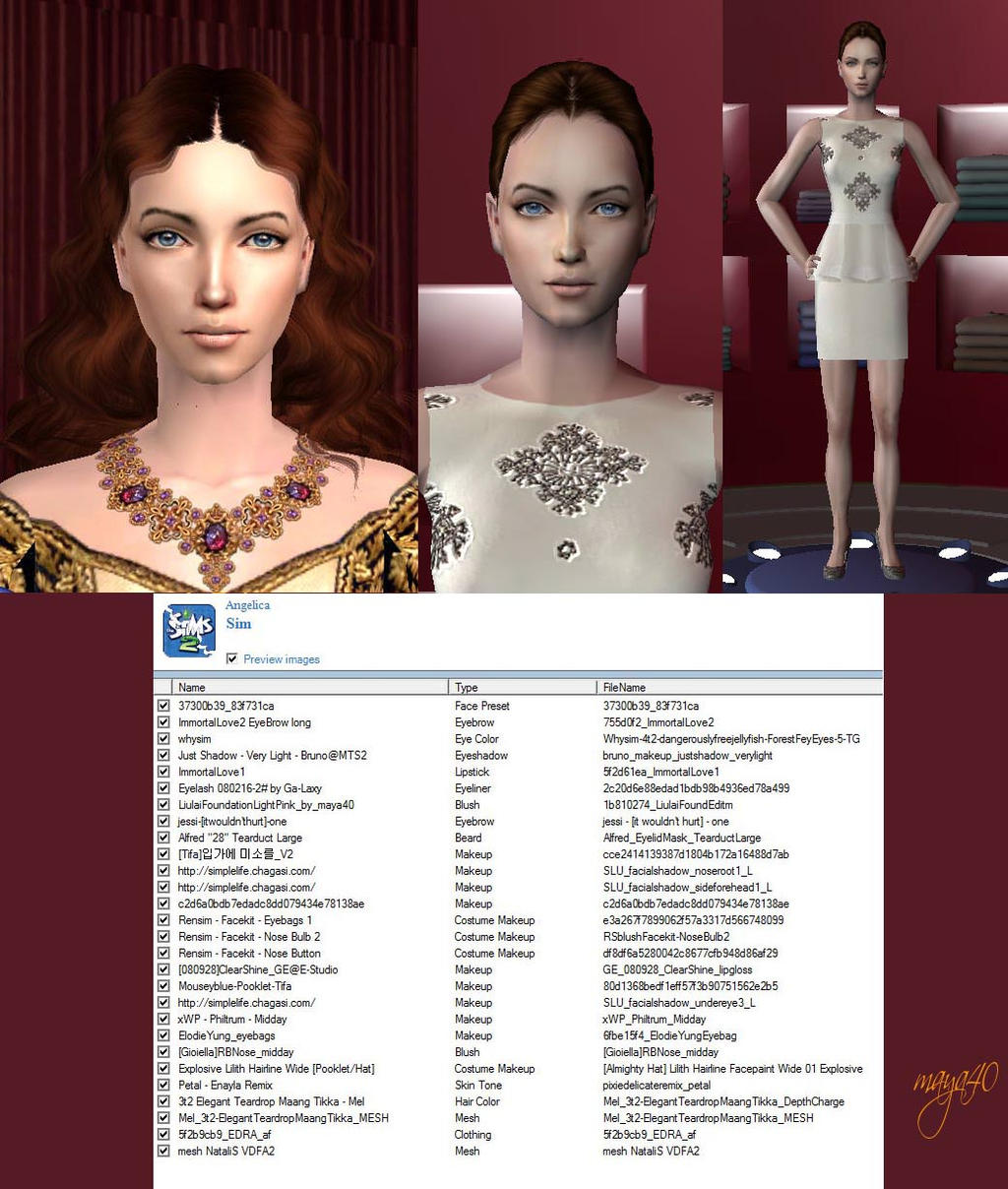 Female Sim model by maya40 on DeviantArt