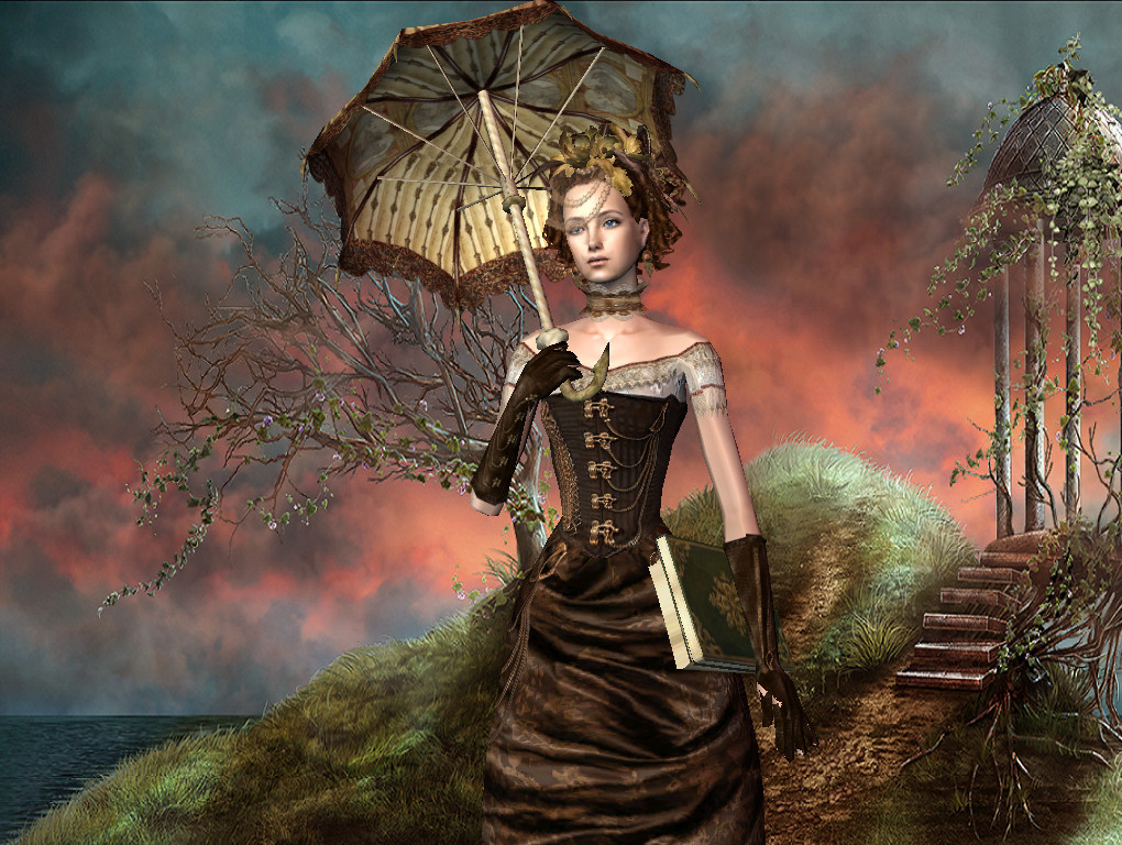 Bookworm lady