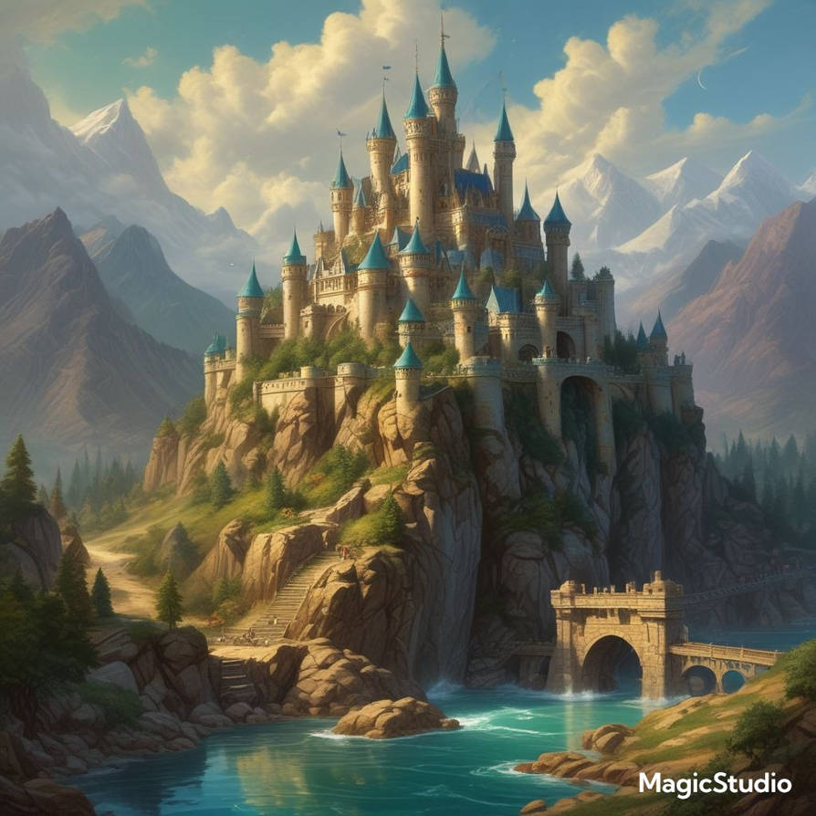 Fantasy Castle (1) by maya40 on DeviantArt