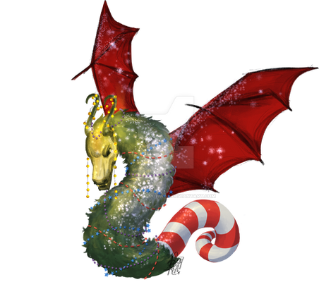 christmas dragon