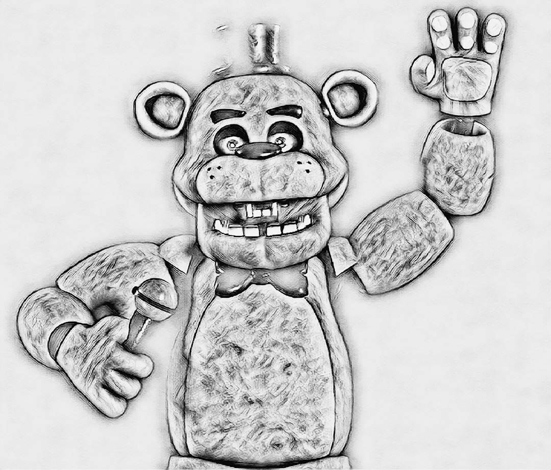 FNaF 1 animatronics ''accurate'' by GhostAlpha107 on DeviantArt