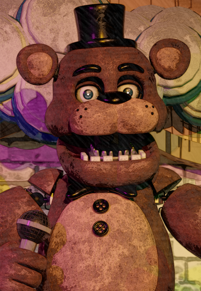 FNaF 1 stage with the unwithereds by GhostAlpha107 on DeviantArt